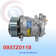 COMPRESOR 507 STD R-404-A 8 OREJAS O-RING 8PK 123MM 12V NEVADA ASIA